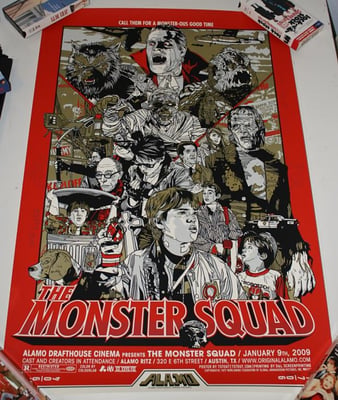 Tyler Stout - The Monster Squad (Regular) - 24x36 - #38/450 *Signed*