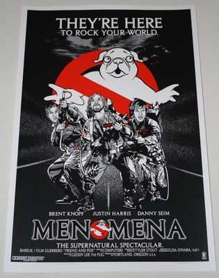 Tyler Stout - Menomena Summer Tour '07 (Menomenabusters) - 16x24 - Unnumbered