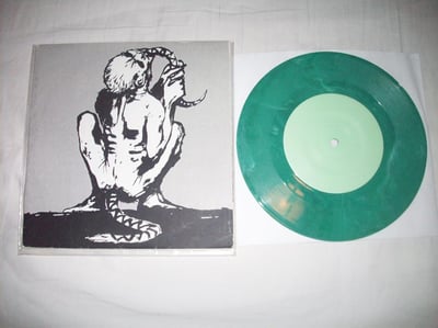 Megadeth Split (Europe) - Green 7" Vinyl.