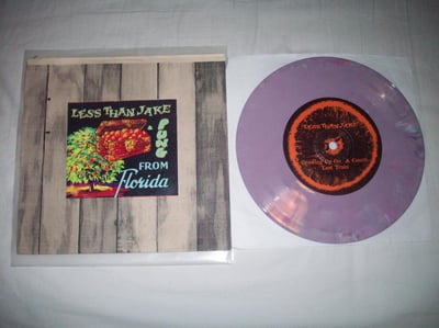 Pung Split - Purple 7" Vinyl.