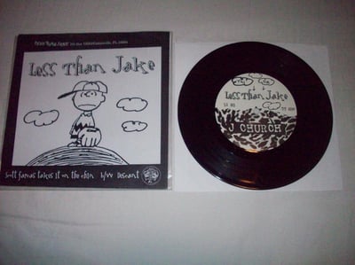 Scott Farcas Takes It On The Chin - Black 7" Vinyl.