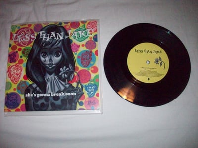 She's Gonna Break Soon - Black 7" Vinyl.