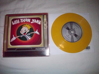 TV/EP - Yellow 7" Vinyl.
