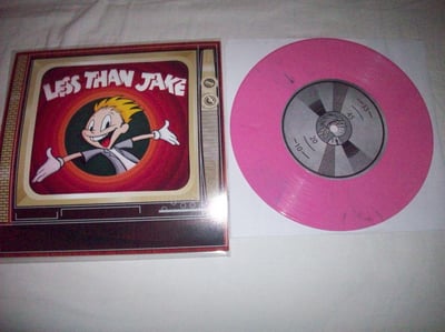 TV/EP - Pink 7" Vinyl.