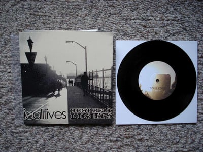 Rust Belt Lights/I Call Fives - Split (Black w/ Silk Screened Cover) 61/75