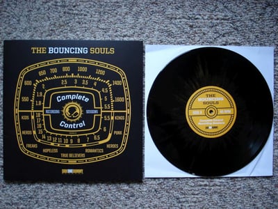 The Bouncing Souls - Complete Control Session (Black w/ Yellow Splatter) Side One Dummy Exclusive /300