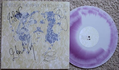 Portugal. The Man - Church Mouth (Plum/Creme Swirl) (/250) (Signed)