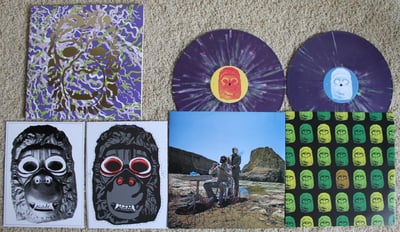 Portugal. The Man - Censored Colors (Purple with Green Splatter) (/250)