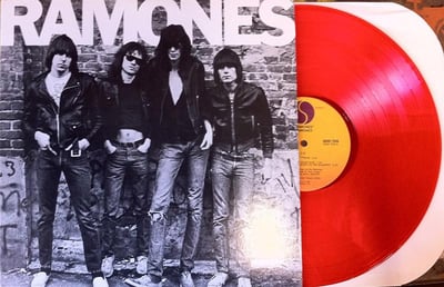 Ramones - S/T - Red re-issue