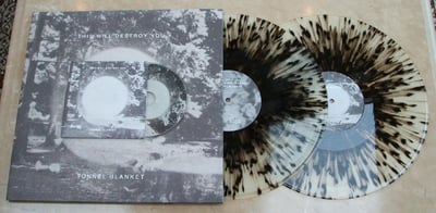 This Will Destroy You - Tunnel Blanket [180g 2LP+CD, 1st Euro - clear w/black splatter] - Monotreme - MONO-51 - /300