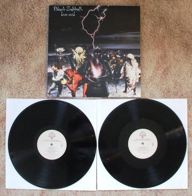 Black Sabbath - Live Evil | 2 x 12" | Warner Bros. | 2010 | Black | /?