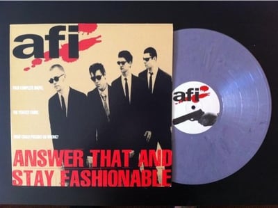 AFI - Answer That And Stay Fashionable - Grey Marble
