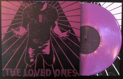 The Loved Ones - s/t - Purple Cover - Purple w/ White and Orange Splatter 4th press [250pcs]