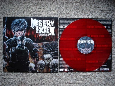 Misery Index - Discordia (Clear Red) /600