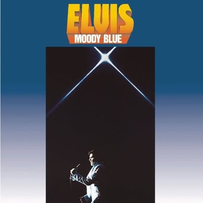 Elvis Presley - Moody Blue (RCA Victor, AFL1-2428) · LP · Blue translucent