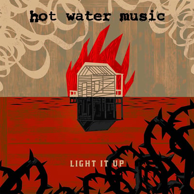 Hot Water Music - Vultures (Alternative Mix) (Rise Records, none) · 7" · Green · Media NM · Limited Edition