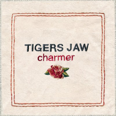 Tigers Jaw - Charmer (Run For Cover Records, RFC: 104) · LP · White With Pink Starburst