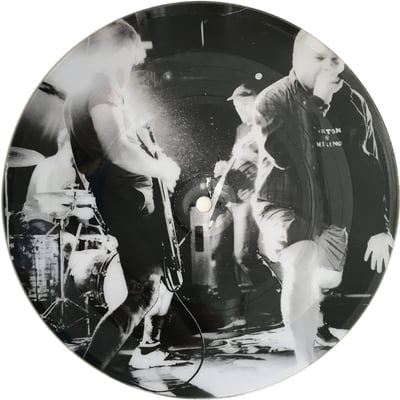Blacklisted - Dry Shaving b/w Please Go Away (Six Feet Under Records, SFU114) · 7" · Media NM · Limited Edition, Numbered, Picture Disc