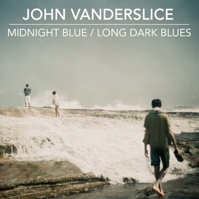 John Vanderslice - Midnight Blue / Long Dark Blues (The Native Sound, NATIVE 014) · 7" · Translucent Blue · Media NM · Numbered