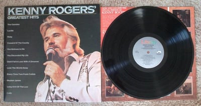 Kenny Rogers - Greatest Hits | Liberty | 1980 | Black | LOO-1072