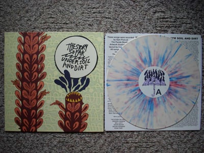 The Story So Far - Under Soil And Dirt (Tan W/ Red & Blue Splatter) /200