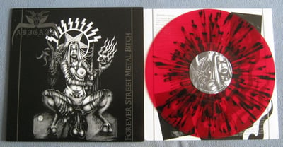 Abigail - Forever Street Metal Bitch | Drakkar, dklp-018 | red/black splatter 220/500