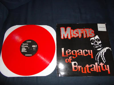MISFITS: Legacy Of Brutality (2nd press, red vinyl)