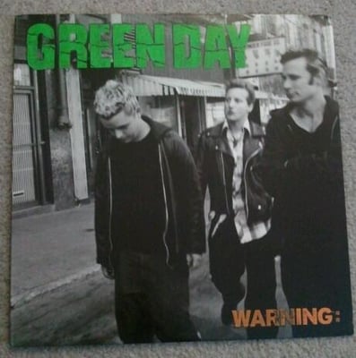 Green Day - Warning |2000| Clear Green