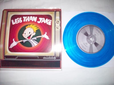 TV/EP - Clear Blue 7" Vinyl.