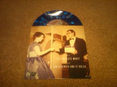 Man Overboard - The Absolute Worst | Blue & White Mix | 400 | 2011 | RISE 122