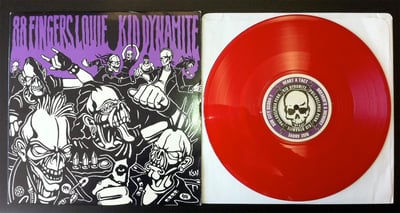 Kid Dynamite/88 Fingers Louie - Split - Red