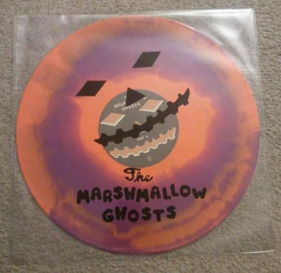 The Marshmallow Ghosts - The Marshmallow Ghosts |2011| Orange + Grimace Purple Swirl