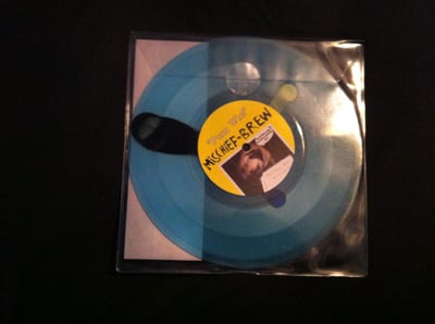 Mischief Brew/Andrew Jackson Jihad – Split - blue w/polka dots /50