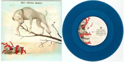 Hot Water Music - The Fire, The Steel, The Tread and Up To Nothing /300 Sea Blue