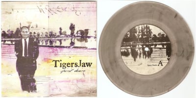 Tigers Jaw - Spirit Desire /150 Clear w/ Black Smoke
