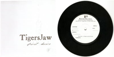 Tigers Jaw - Spirit Desire /4 Test Press (2nd press)