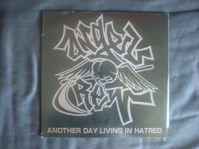 Angel Crew - Another Day Living In Hatred - Different Artwork - Goodlife Recordings - White LP