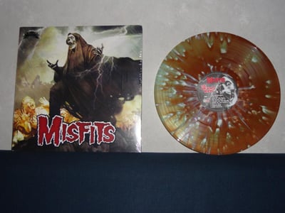 MISFITS: The Devil's Rain (colored vinyl, bronze/greenish splatter, 300 pressed)