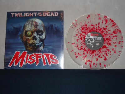 MISFITS: Twilight Of The Dead (clear vinyl with bloodred splatter)