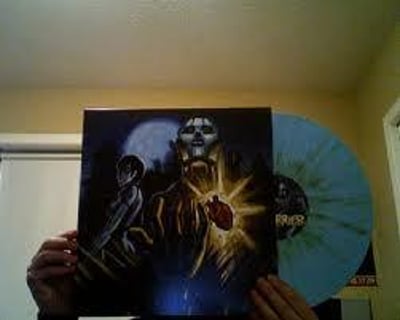 The Carrier / One Year Later / Deathwish / Blue w/ green splatter / 1/707