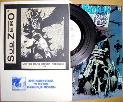 Subzero - Ice Age - Dark Knight Press - Inner Journey Records - Limited Cover #31/50 black
