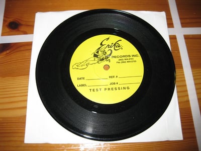 AFI Bombing The Bay 1995 Sessions TEST PRESS, 1/5, (B/W Swingin' Utters)