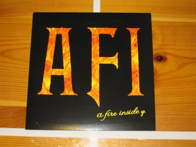 AFI A Fire Inside EP 1998 Adeline 1st press, Black