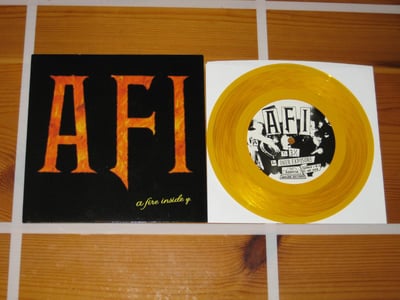 AFI A Fire Inside EP 2003 Adeline 2nd press, Yellow