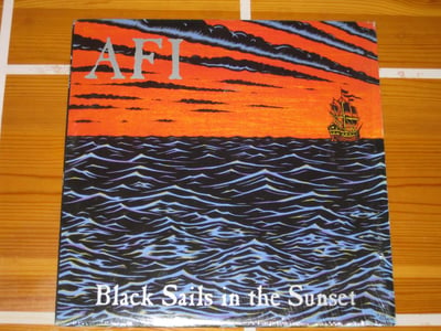 AFI Black Sails in the Sunset 1999 Nitro 1st press, Black