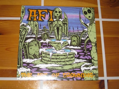 AFI The Art of Drowning 2000 Nitro 1st press, Black