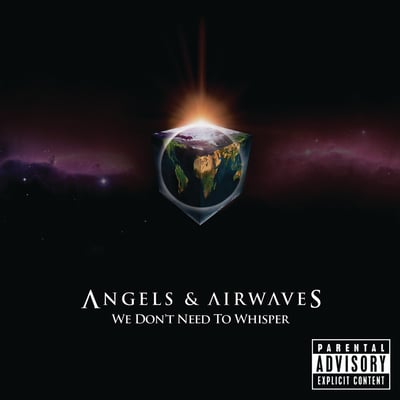 Angels & Airwaves – We Don’t Need to Whisper 2LP (Interscope.com Exclusive on Purple Galaxy Vinyl, Gatefold jacket printed on foil stock)