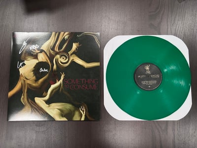 Die Spitz - Something To Consume (Third Man Records) · LP · Green Vinyl, Signed