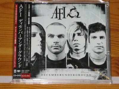 AFI Decemberunderground 2006 Interscope Japanese edition