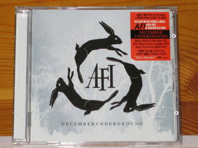 AFI Decemberunderground 2006 Interscope Korean edition